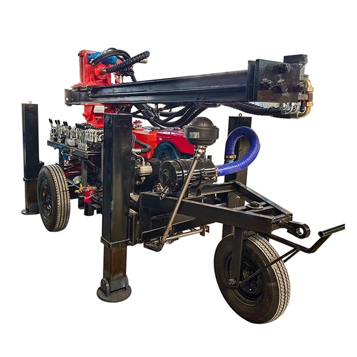 hydraulic borehole drilling machine