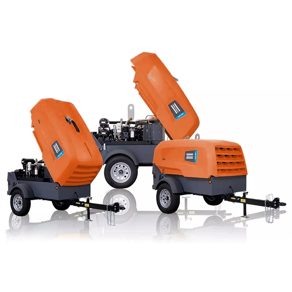 Atlas Copco Mobile Small Towable Compressors Air Compressor til salgs