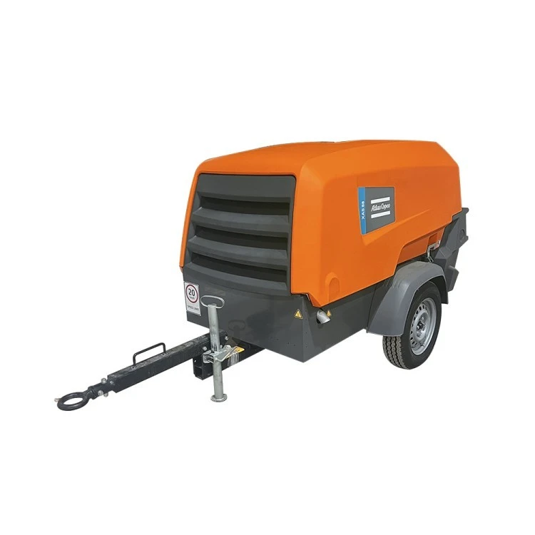portable diesel powered air compressor