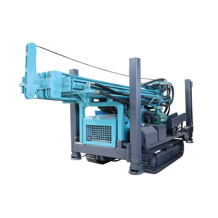 Hydraulisk crawler vannbrønnboringsrigg