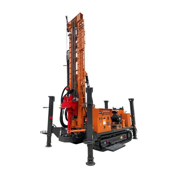 portable well drilling rig hydraulic