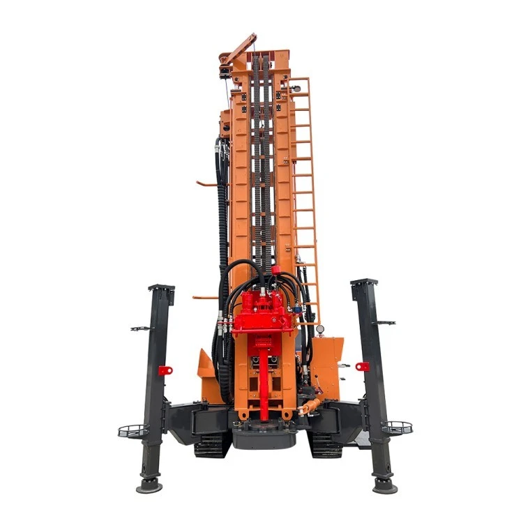 hydraulic water well drilling rig