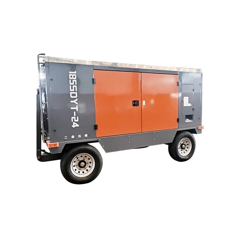 portable rotary screw air compressors