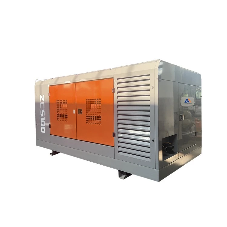 diesel engine air compressors rotary screw