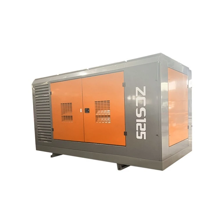 diesel powered screw air compressor