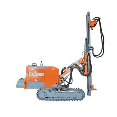 Hydraulisk delt gruvedrift nedover boreriggen for hull